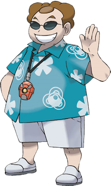 Official Pokemon Emerald artwork of Scott.