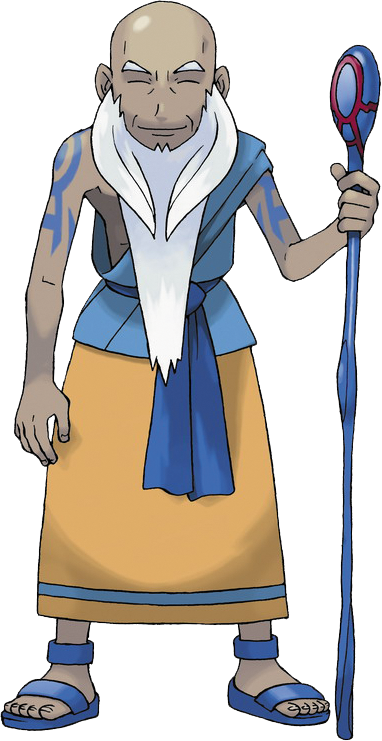 Official Pokemon Emerald artwork of Palace Maven Spenser.