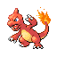 Charmeleon FireRed and LeafGreen sprite