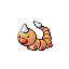 Weedle FireRed and LeafGreen sprite