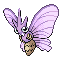 Venomoth FireRed and LeafGreen sprite