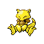 Abra FireRed and LeafGreen sprite