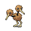 Doduo FireRed and LeafGreen sprite