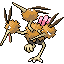 Dodrio FireRed and LeafGreen sprite