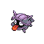 Shellder FireRed and LeafGreen sprite