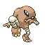 Hitmonlee FireRed and LeafGreen sprite