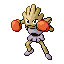 Hitmonchan FireRed and LeafGreen sprite
