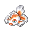 Goldeen FireRed and LeafGreen sprite