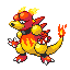 Magmar FireRed and LeafGreen sprite