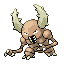 Pinsir FireRed and LeafGreen sprite