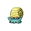 Omanyte FireRed and LeafGreen sprite