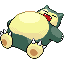 Snorlax FireRed and LeafGreen sprite