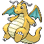 Dragonite FireRed and LeafGreen sprite