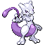 Mewtwo FireRed and LeafGreen sprite