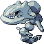 Steelix FireRed and LeafGreen sprite