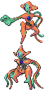 Deoxys FireRed and LeafGreen sprite