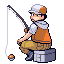 Fisherman Dale trainer sprite