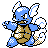 Wartortle Gold and Silver sprite