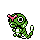 Caterpie Gold and Silver sprite
