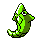 Metapod Gold and Silver sprite