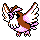 Pidgey Gold and Silver sprite
