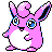 Wigglytuff Gold and Silver sprite