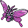 Venomoth Gold and Silver sprite