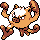 Mankey Gold and Silver sprite