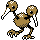 Doduo Gold and Silver sprite