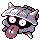 Shellder Gold and Silver sprite