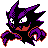 Haunter Gold and Silver sprite