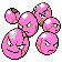 Exeggcute Gold and Silver sprite