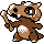 Cubone Gold and Silver sprite