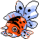 Seaking Gold and Silver sprite