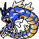 Gyarados Gold and Silver sprite