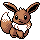 Eevee Gold and Silver sprite