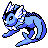 Vaporeon Gold and Silver sprite