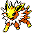 Jolteon Gold and Silver sprite