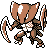Kabutops Gold and Silver sprite