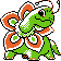 Meganium Gold and Silver sprite