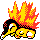Cyndaquil Gold and Silver sprite