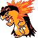 Typhlosion Gold and Silver sprite