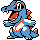 Totodile Gold and Silver sprite
