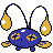 Chinchou Gold and Silver sprite