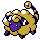 Mareep Gold and Silver sprite