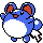Marill Gold and Silver sprite