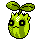 Sunkern Gold and Silver sprite