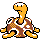 Shuckle Gold and Silver sprite