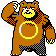 Ursaring Gold and Silver sprite