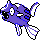 Remoraid Gold and Silver sprite